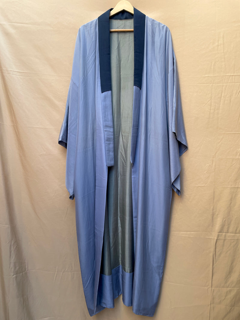 Kimono Nagajuban Mens with Mount Fuji