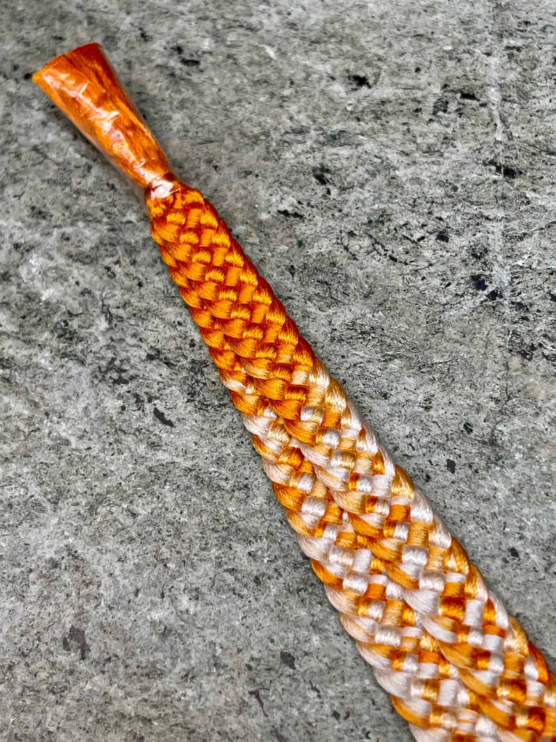 Haorihimo Belts Yellow and White in Silk (set of 2)