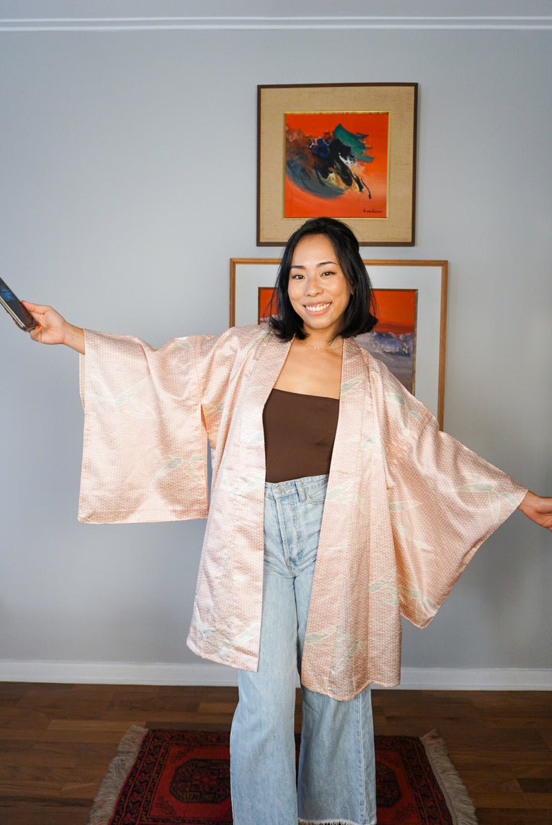 Short Kimono Single Layer Tiny Stars