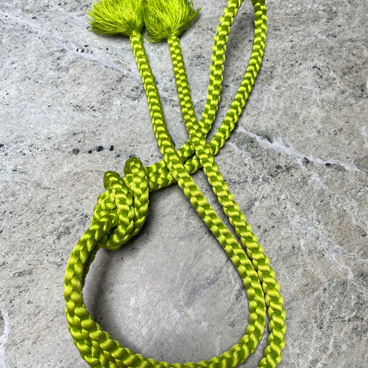 Obijime Round Lime Green