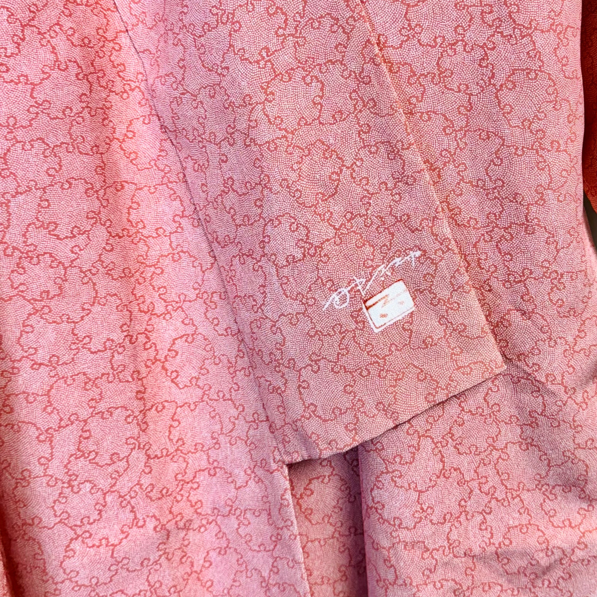 Kimono Pink Bubblegum in Silk with Belt