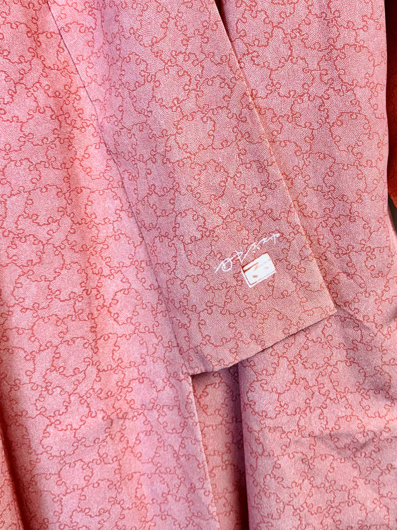 Kimono Pink Bubblegum in Silk with Belt