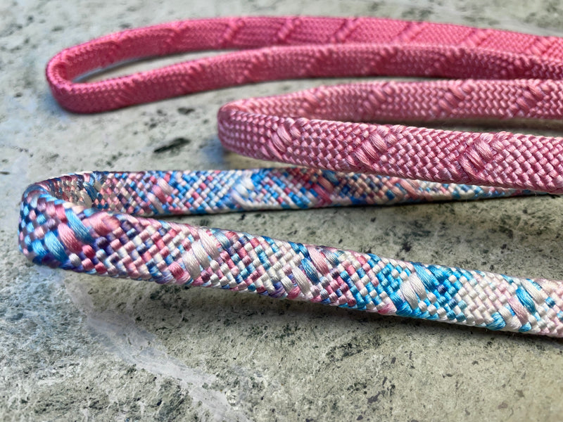Obijime Belt Flat Blue and Pink Ombre in Silk