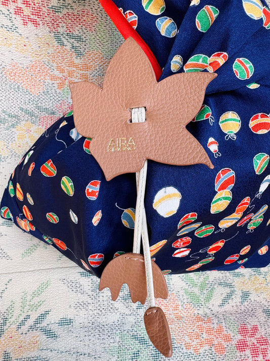 Knot Bag Blue Bells Kimono Silk