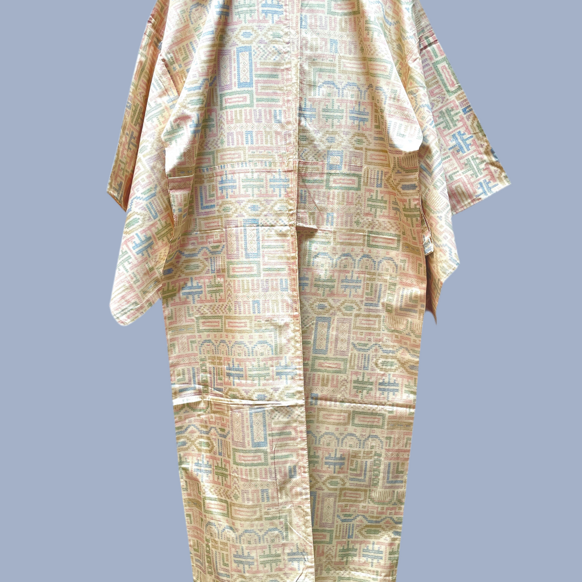 Kimono Single Layer Woven Tsumugi Cool Shapes