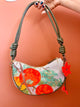 AIKO BAG Persimmon Caqui from Japanese Obi sash