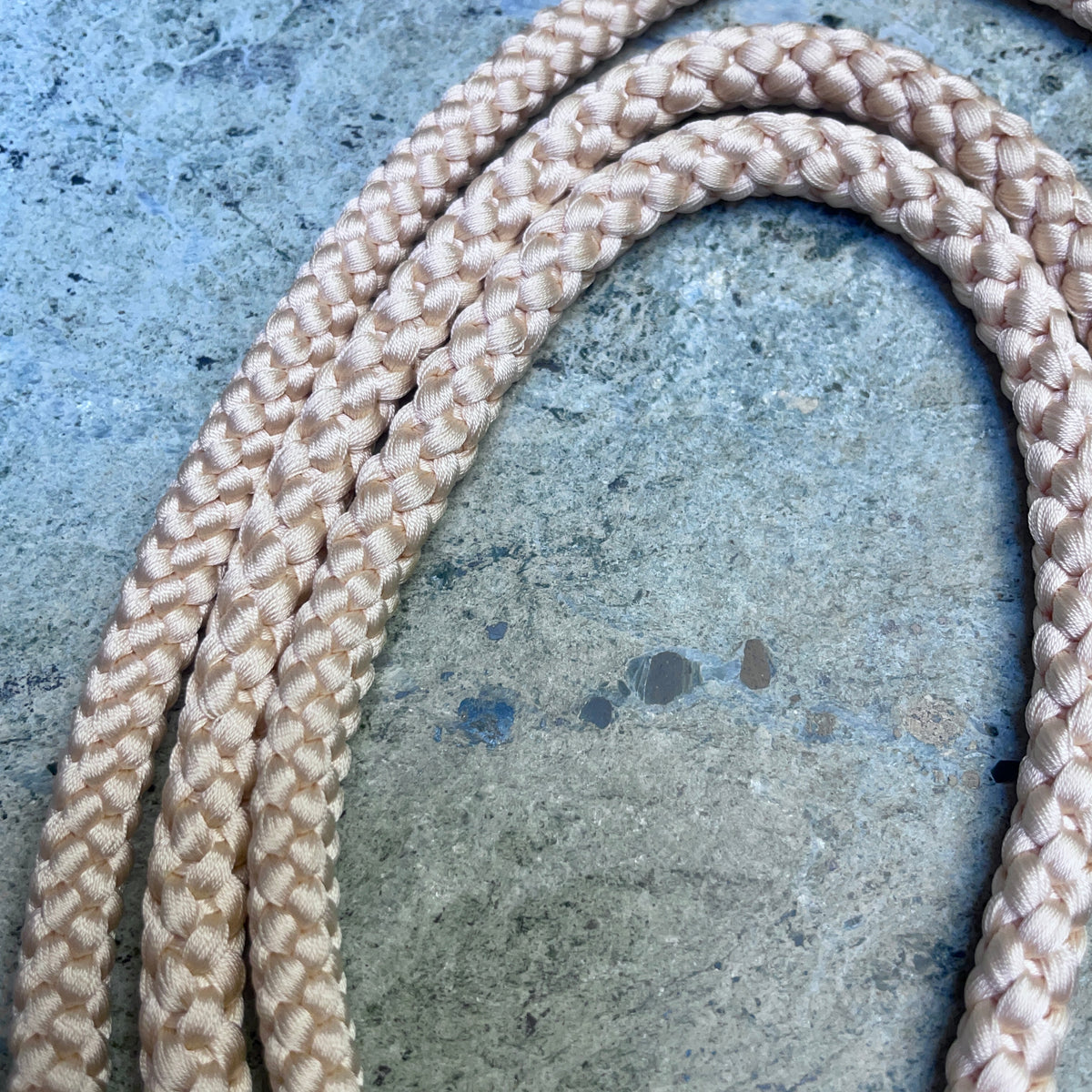 Obijime Belt Round White in Silk