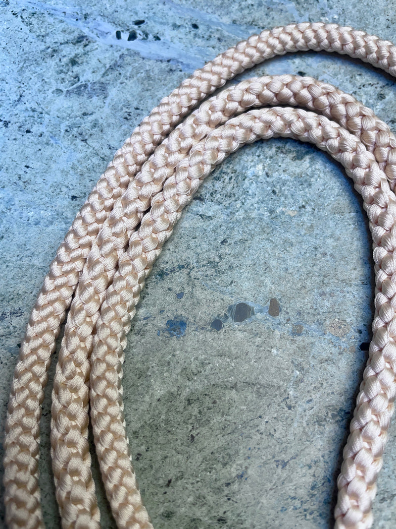 Obijime Belt Round White in Silk