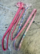 Obijime Belt Flat Blue and Pink Ombre in Silk