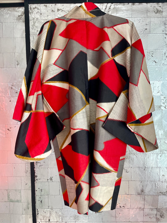 Haori Mensei Antique in Silk