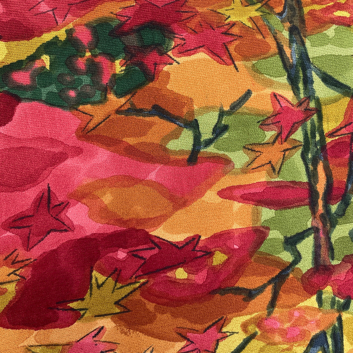 Haori Painted Red Autumn Momiji