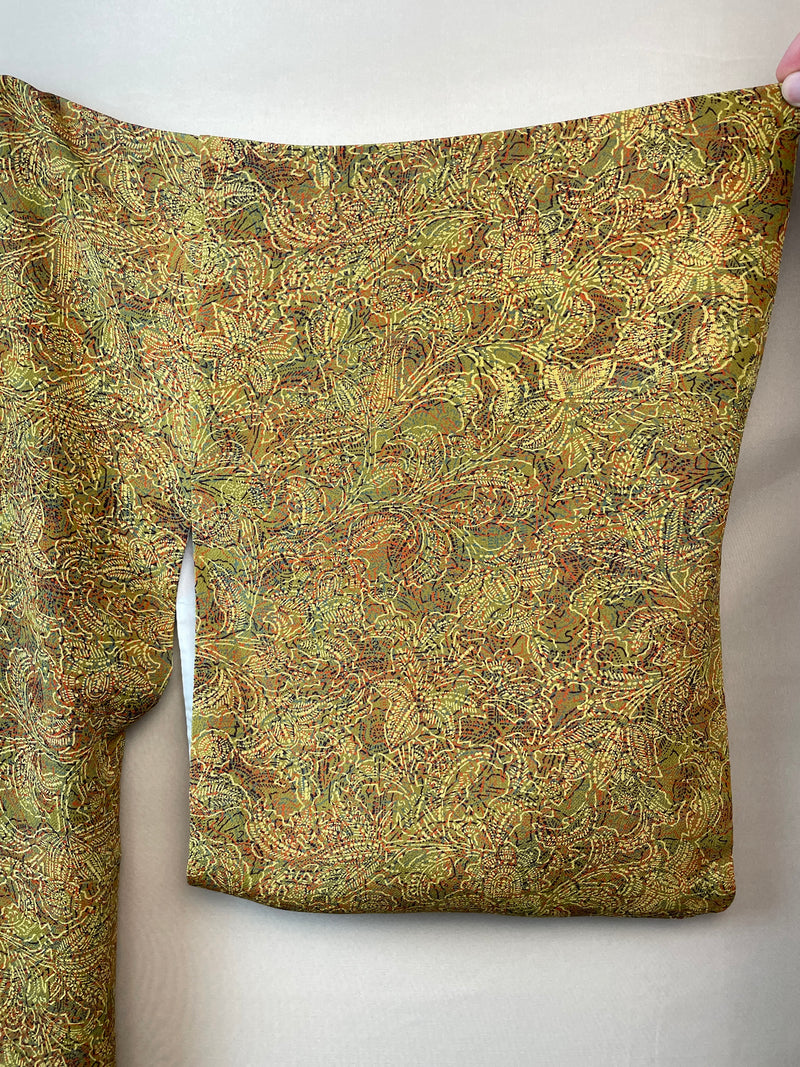Kimono Moss Green Patterns
