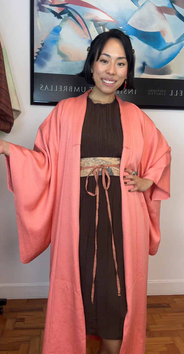Kimono Bubblegum Pink in Silk (Super soft!!)