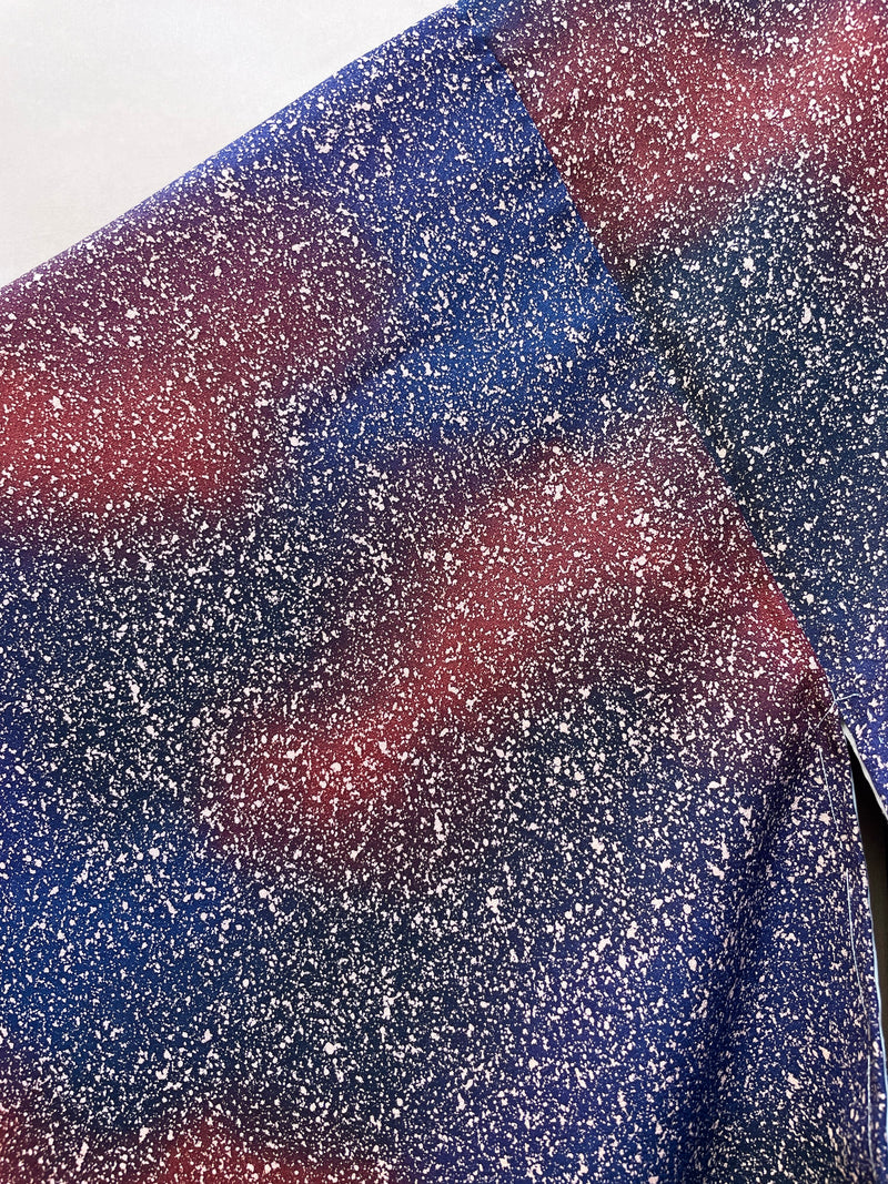 Kimono Dark Blue and Brown Universe