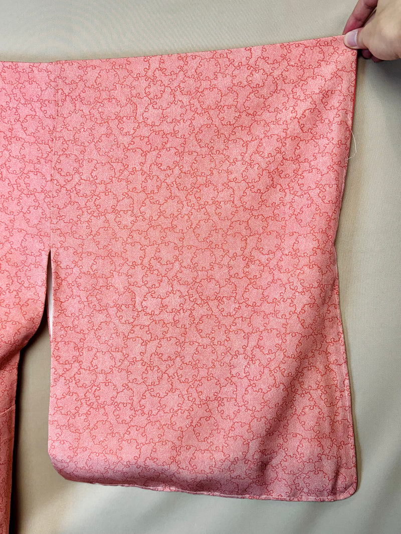 Kimono Pink Bubblegum in Silk with Belt