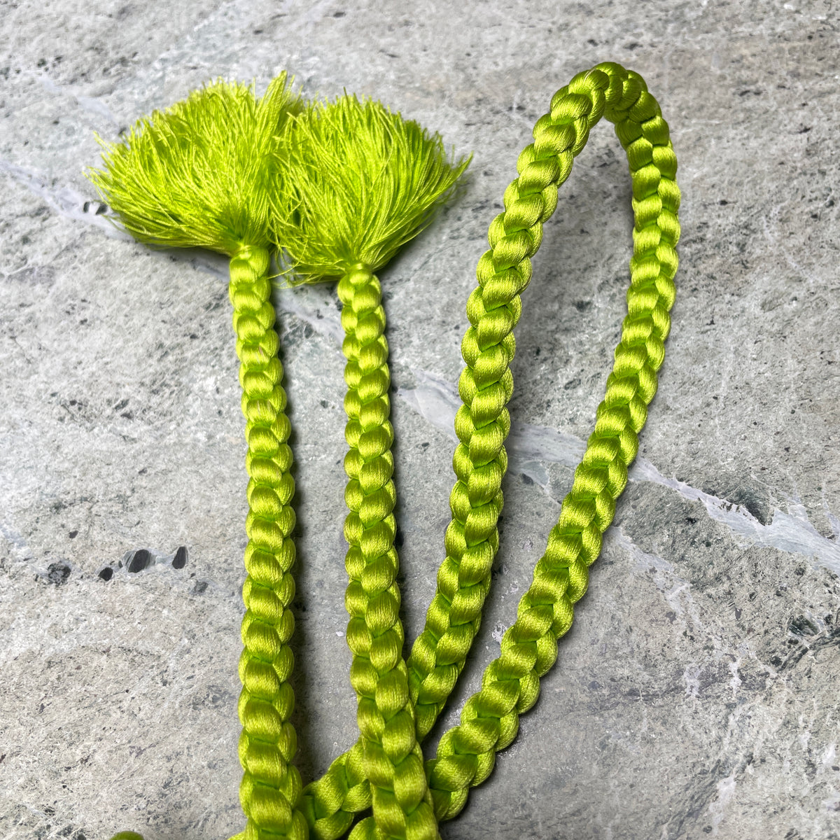 Obijime Round Lime Green