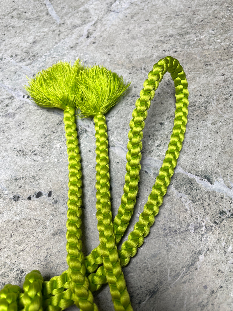 Obijime Round Lime Green