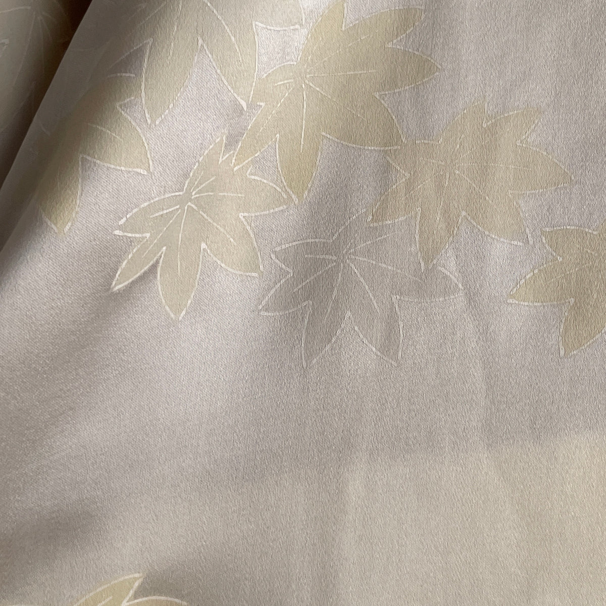Haori Mauve Lavander with Bubbles Texture in Silk