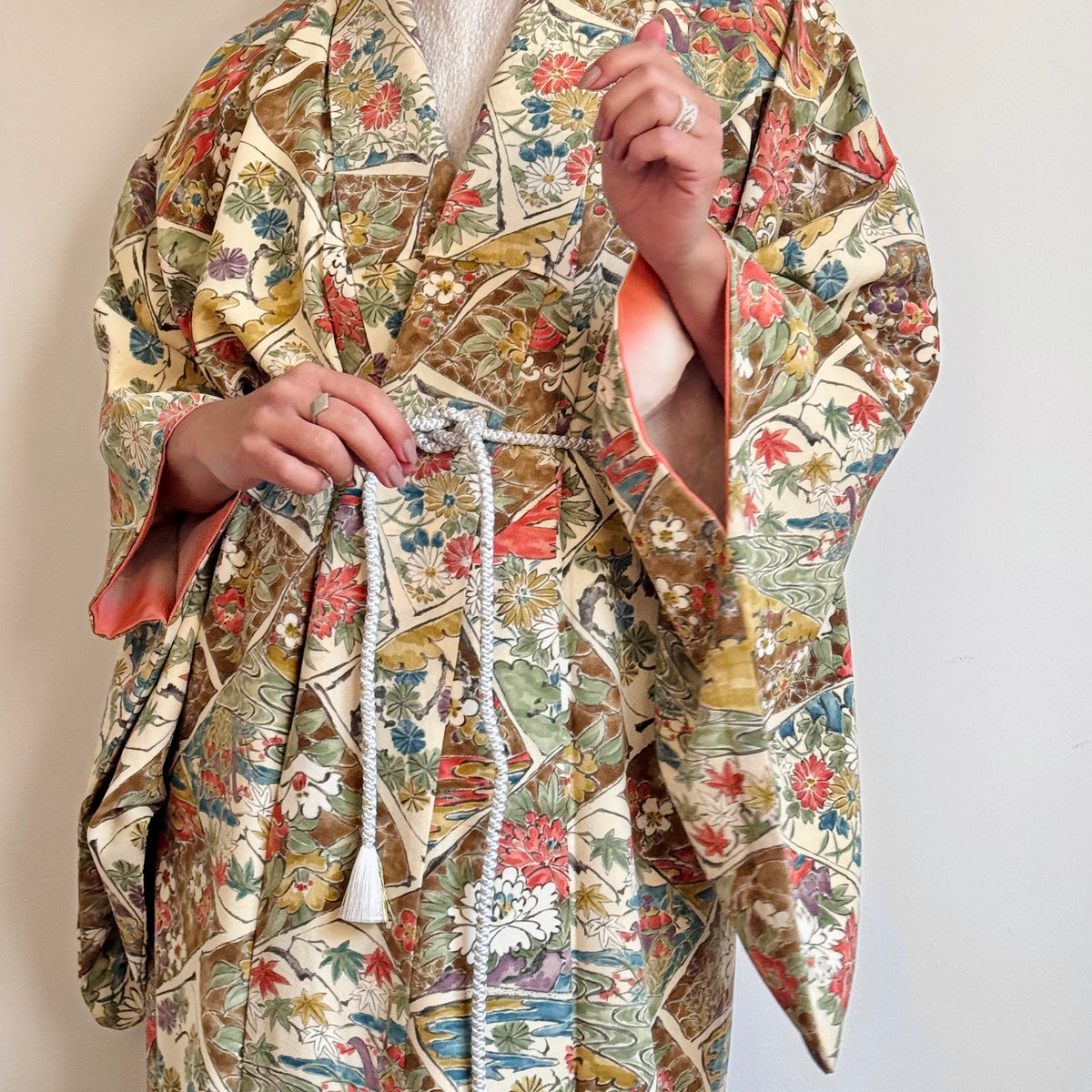 Kimono Primavera Drawings Japanese Flowers