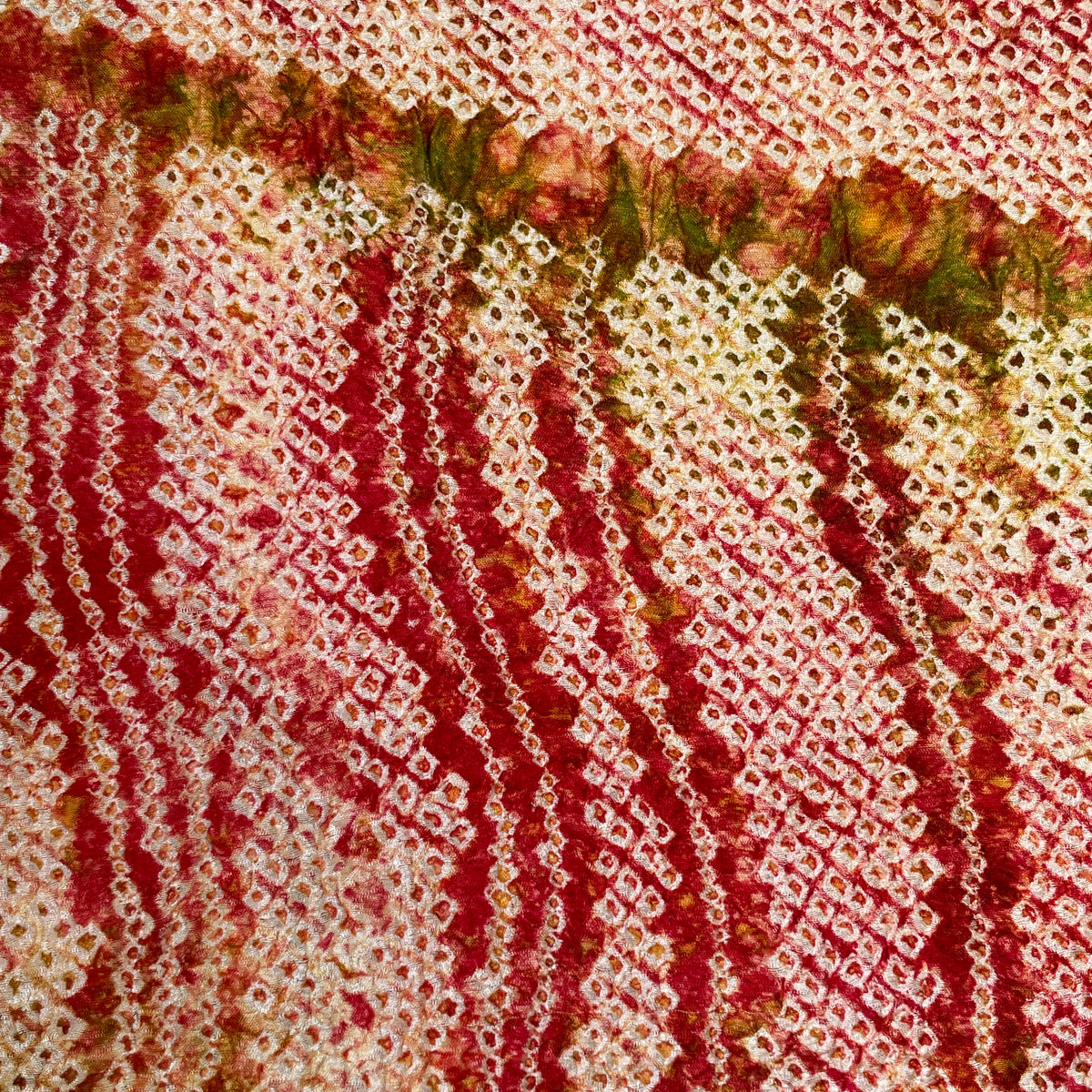 Haori Shibori Crayon in Silk