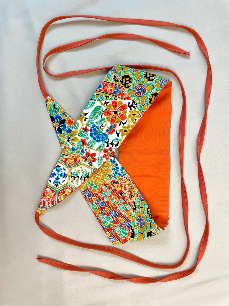 Belt Colorful Jardin in Kimono Silk