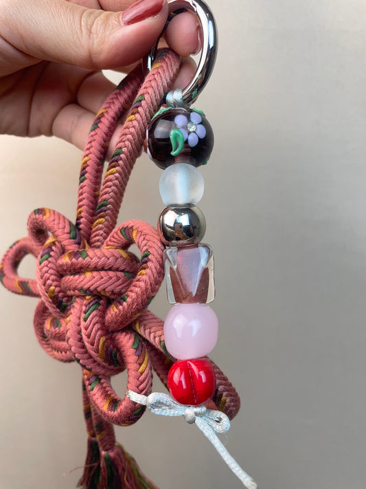 Obijime Bag Charm Toffee