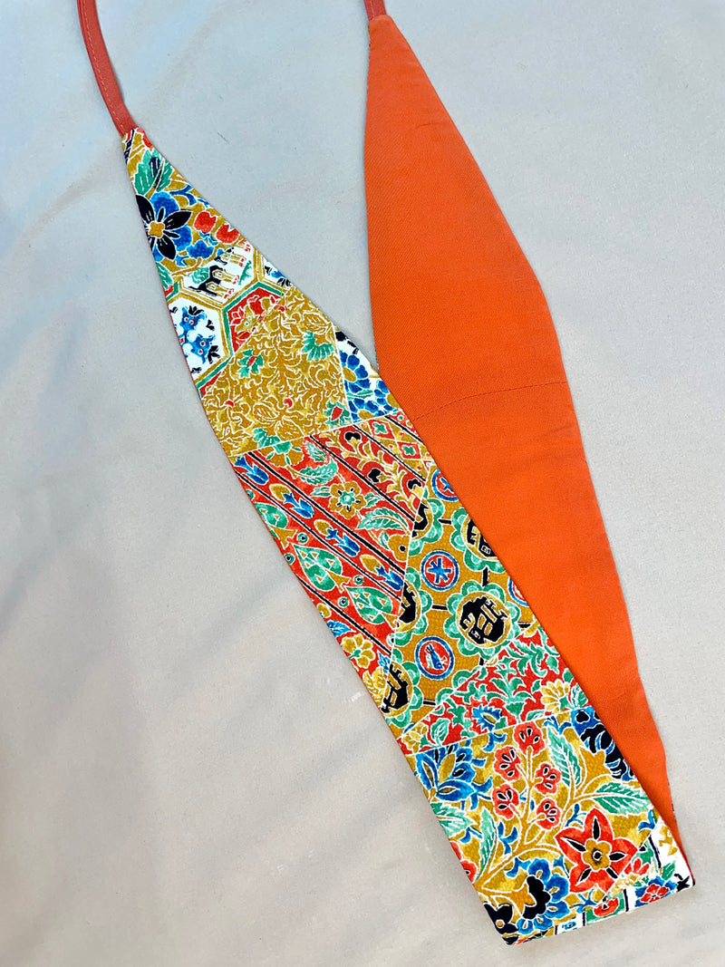 Belt Colorful Jardin in Kimono Silk