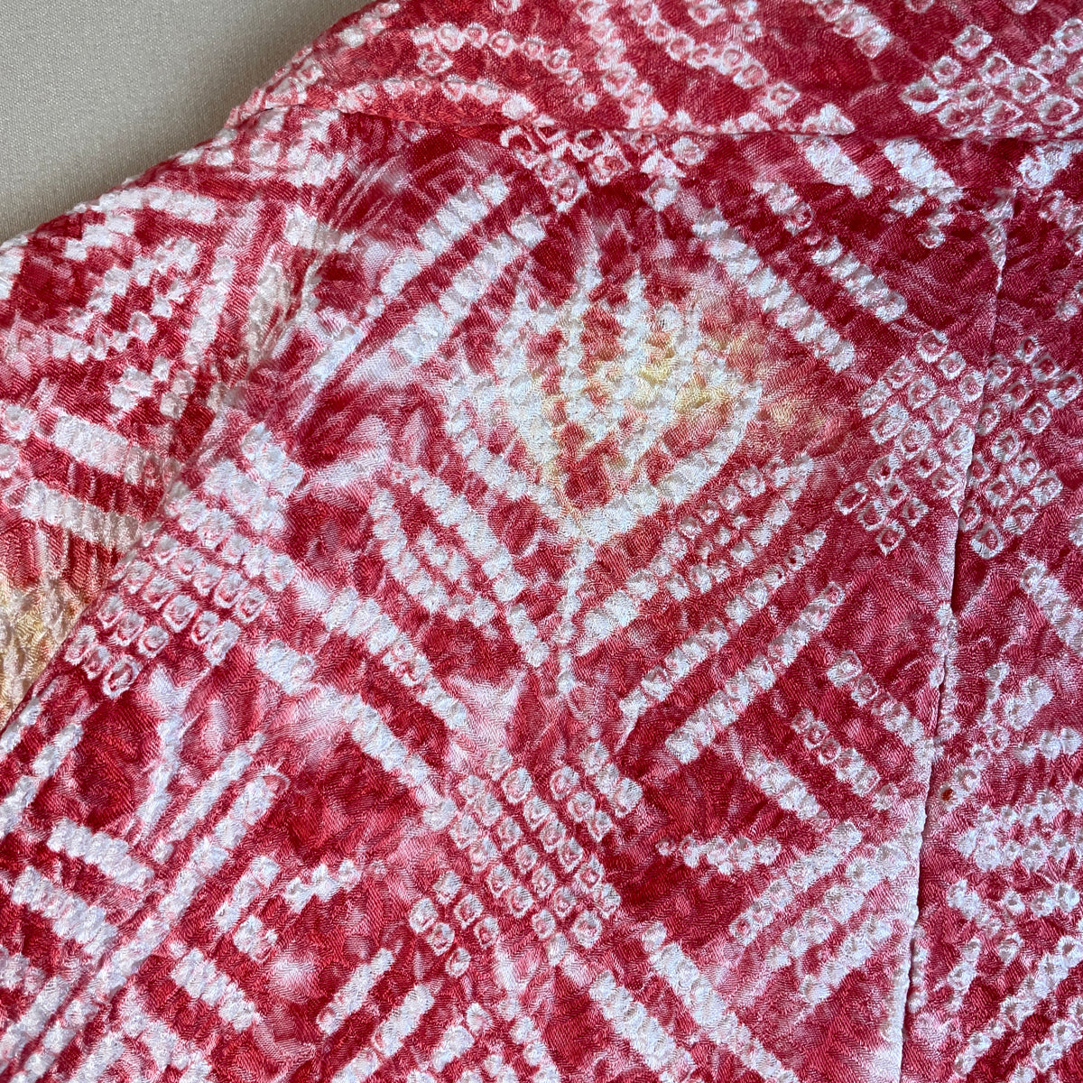 Haori Hot Pink in Shibori Silk