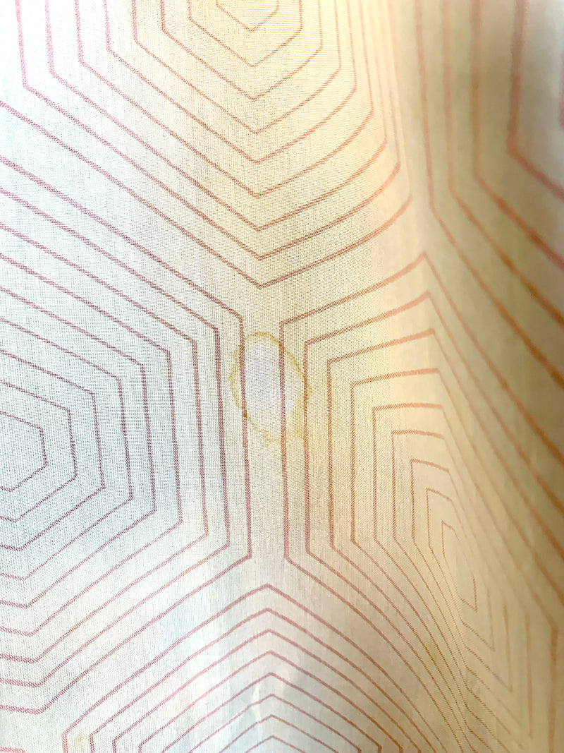 Haori Hand Painted Flowers in Green silk - SKU