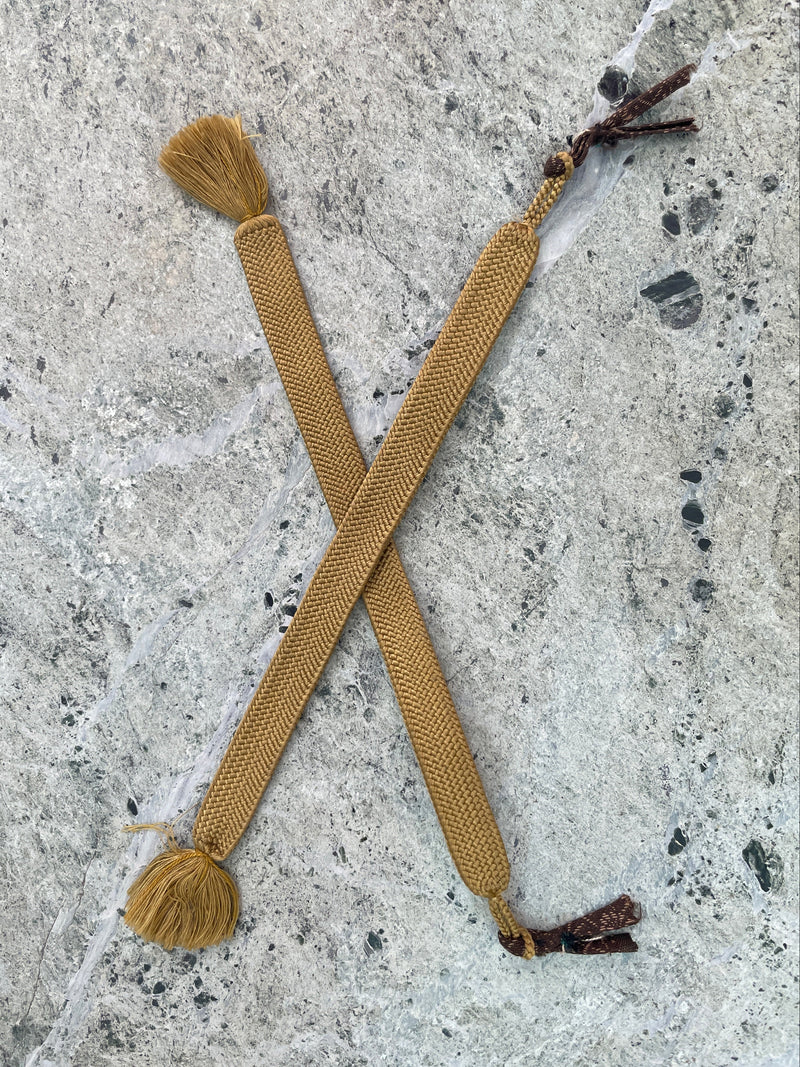 Haorihimo Belt in Military Green