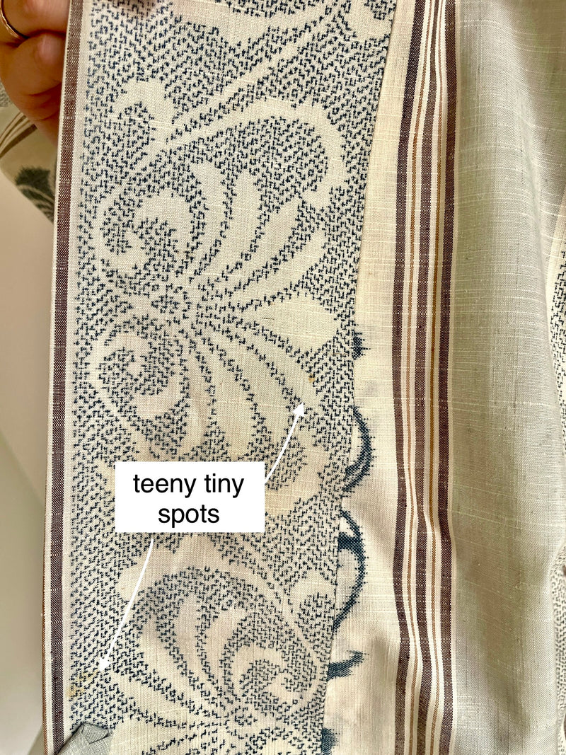 Haori Envelope Porcelain Blue Grey in Tsumugi Silk