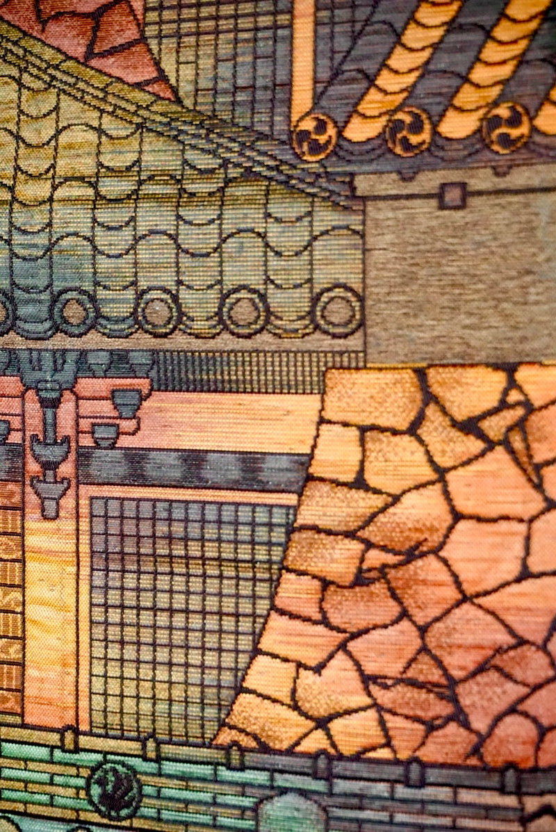 Japanese Roofs: Obi Wall Hanger Decor