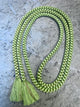 Obijime Blet Round in Lime Green in Silk