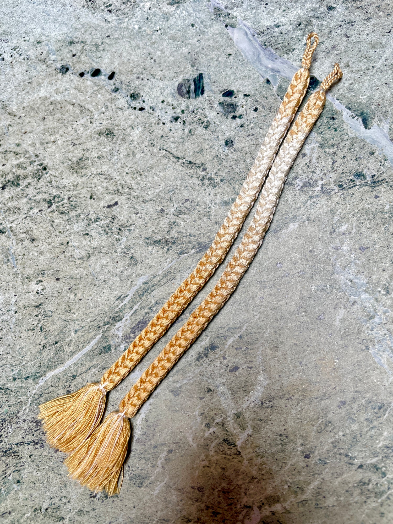 Haorihimo Gold and White