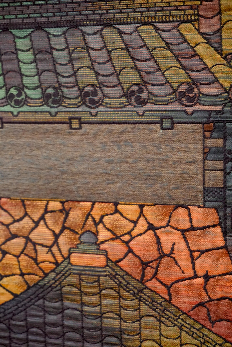 Japanese Roofs: Obi Wall Hanger Decor