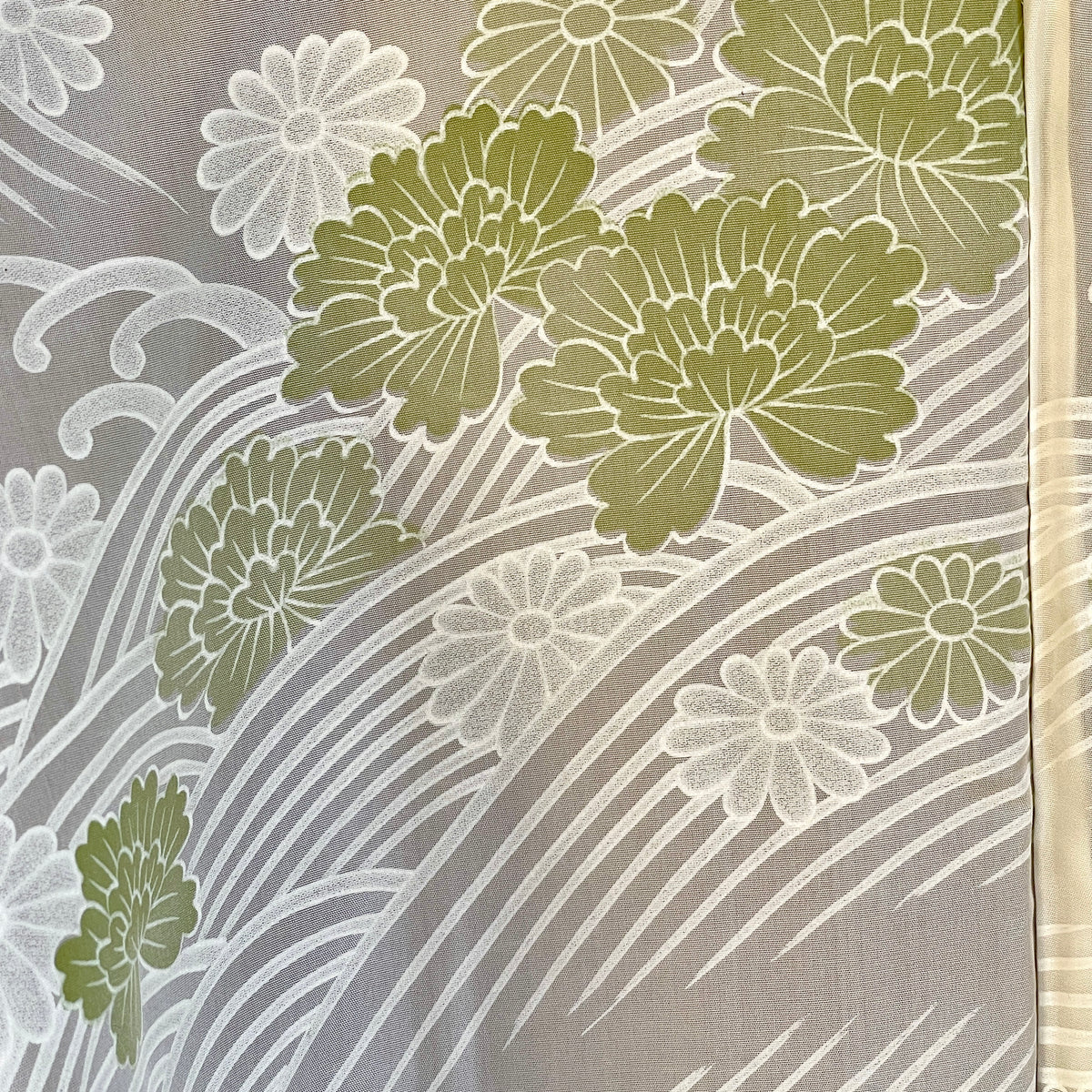 Haori Brown with Shibori Details in Silk