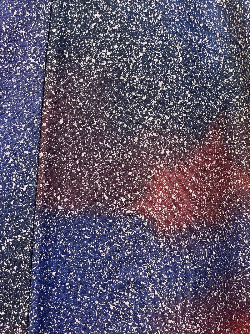 Kimono Dark Blue and Brown Universe