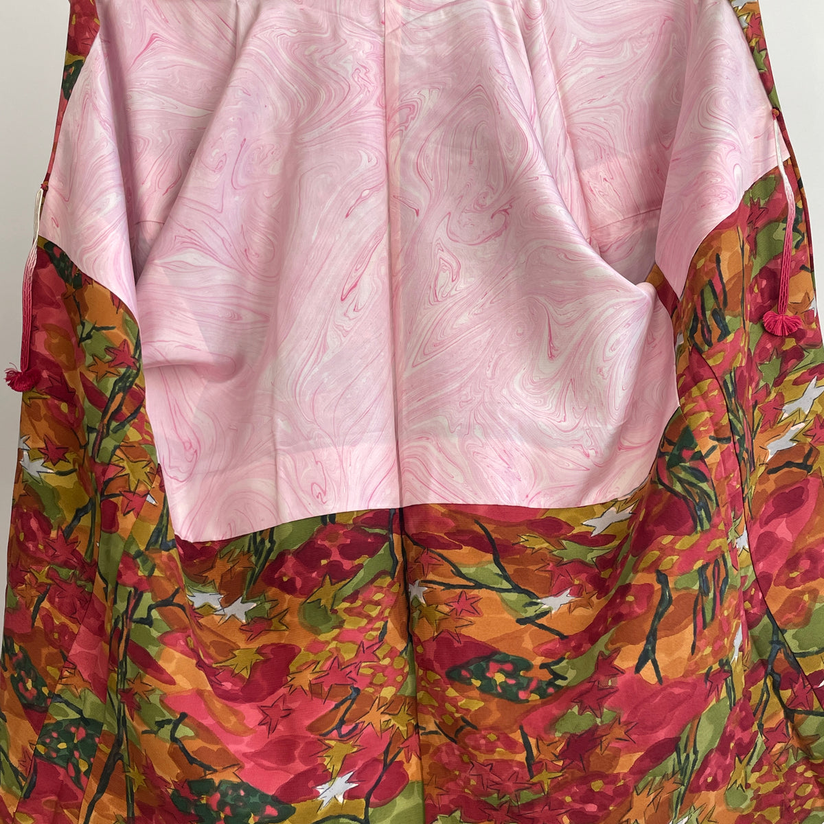 Haori Painted Red Autumn Momiji