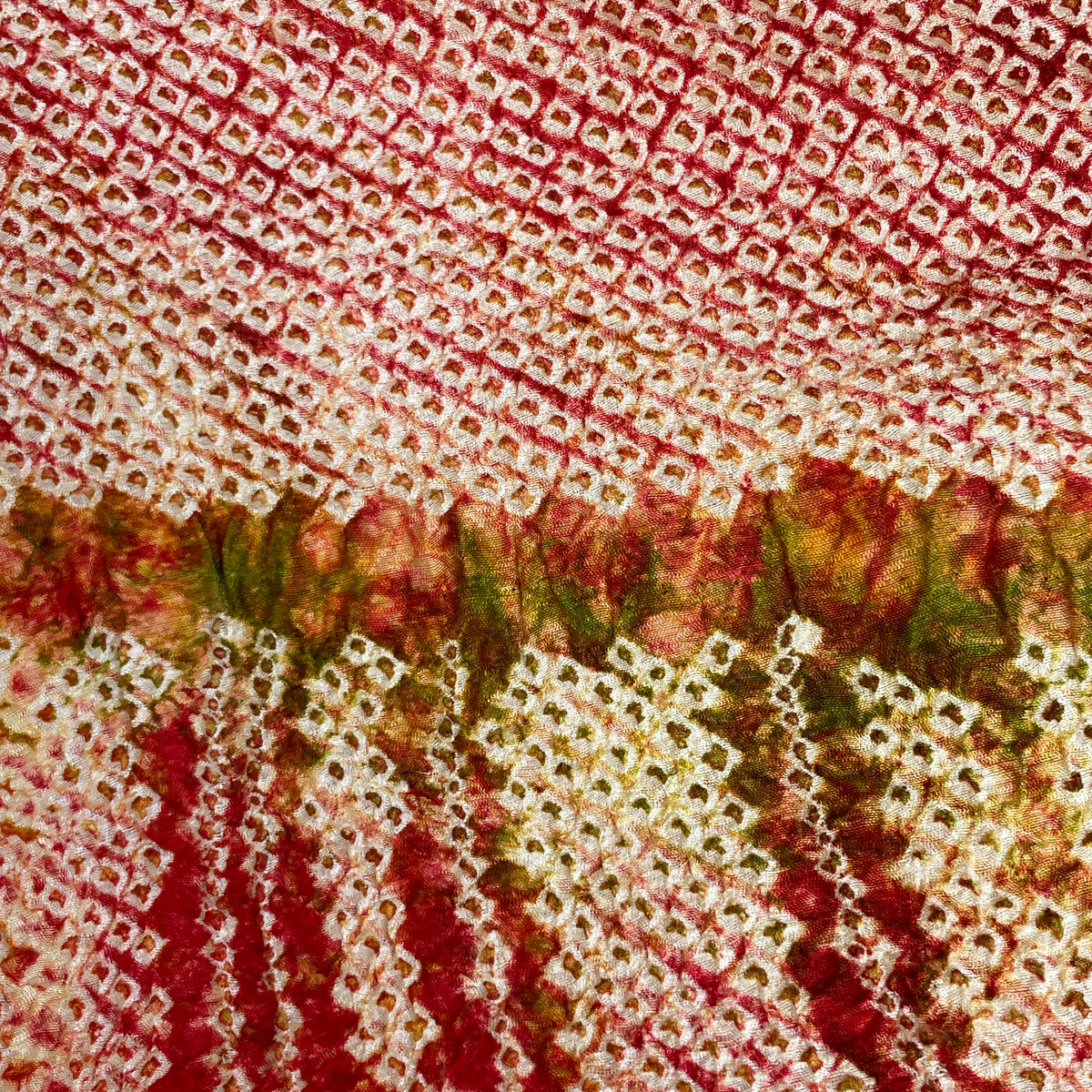 Haori Shibori Crayon in Silk