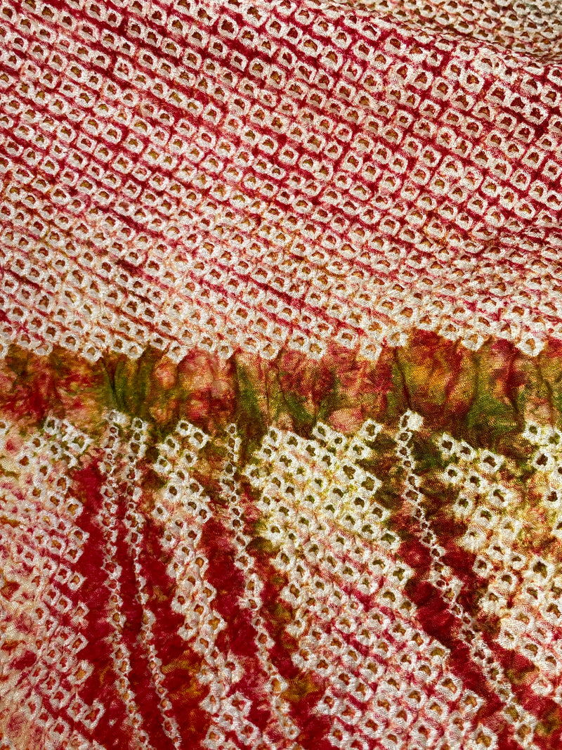 Haori Shibori Crayon in Silk