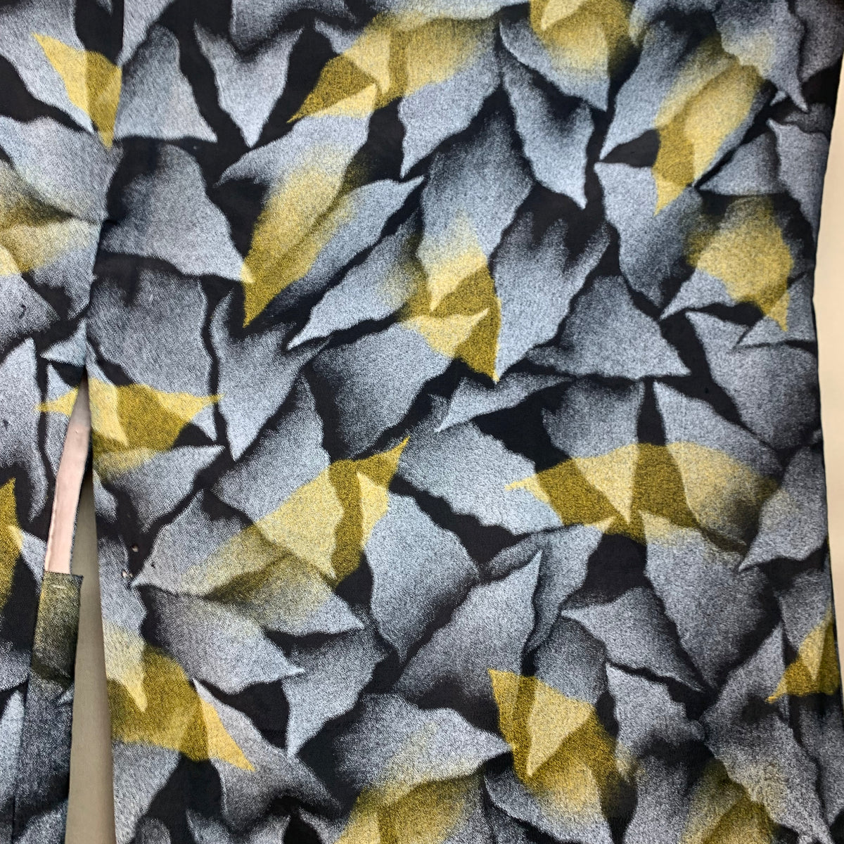 Haori Vintage Plute in Grey and Yellow