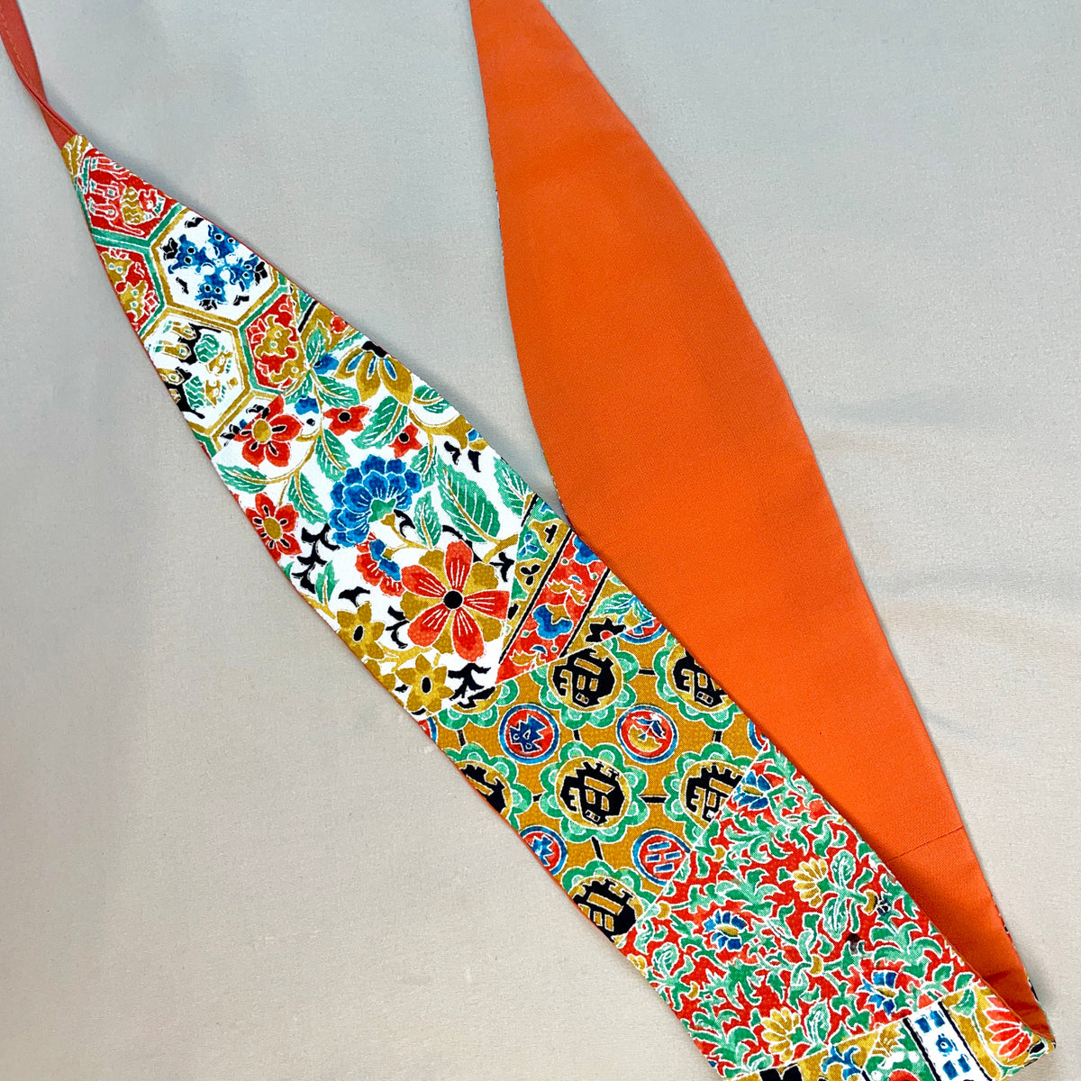 Belt Colorful Jardin in Kimono Silk