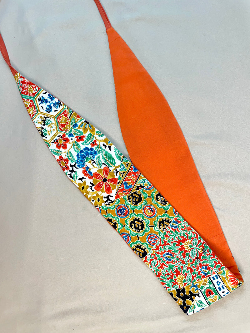 Belt Colorful Jardin in Kimono Silk
