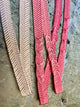 Obijime Flat Pink and White Ombre