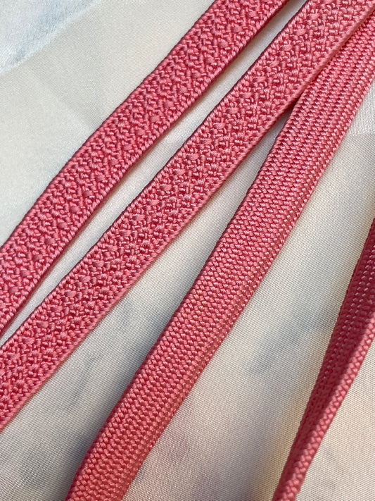 Obijime Flat Blush Pink in Silk