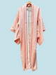 Kimono Chrysantemus Patterns in Salmon Orange