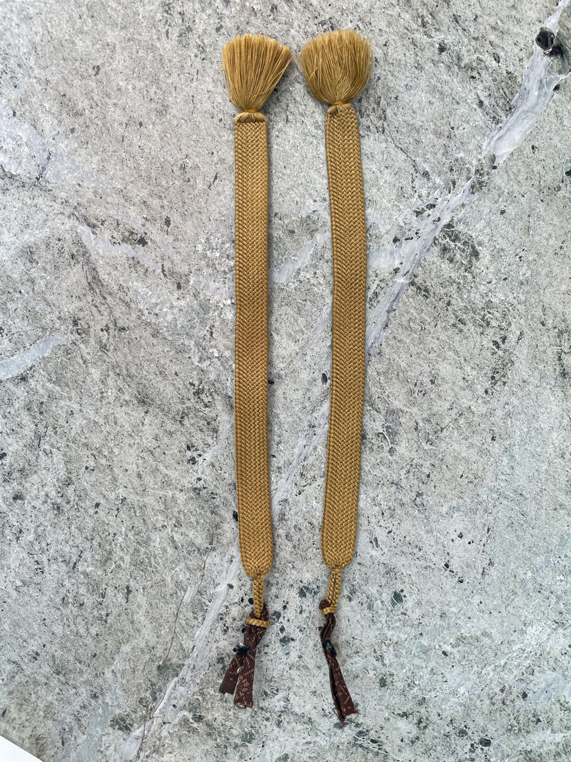 Haorihimo Belt in Military Green