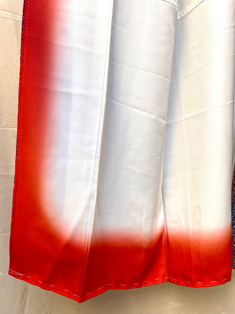 Kimono Dark Blue and Brown Universe