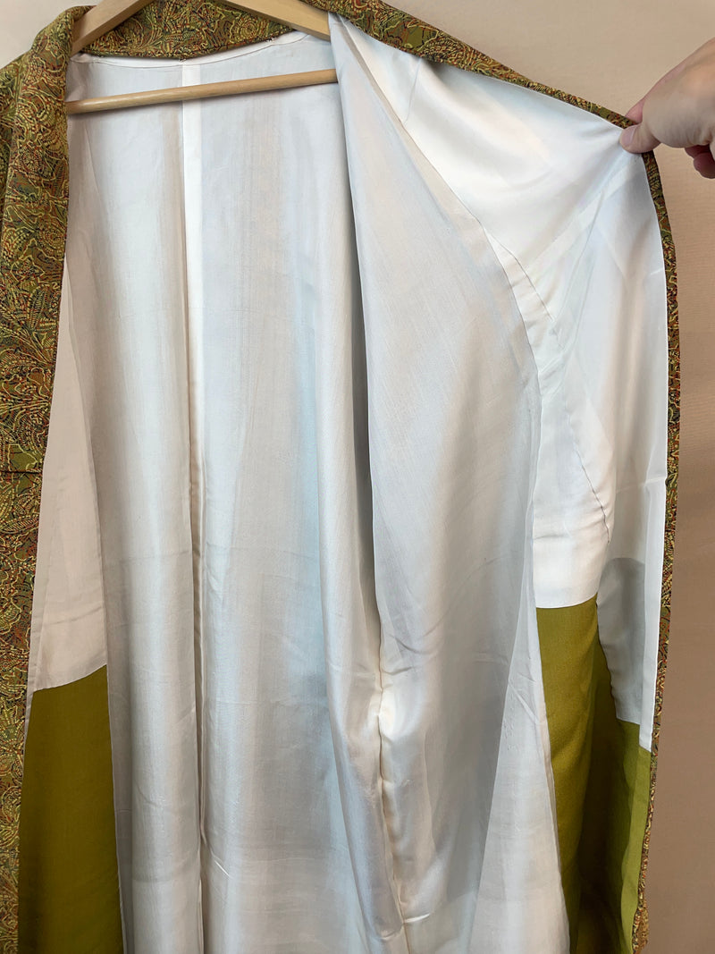 Kimono Moss Green Patterns