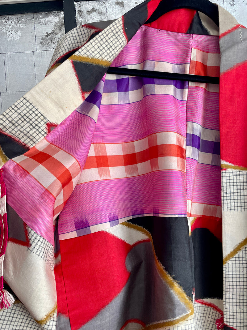 Haori Mensei Antique in Silk